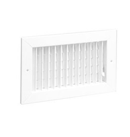 12" x 24" SINGLE DEFLECTION SUPPLY WITH MULTI-LOUVER DAMPER