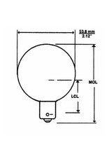 12V VANITY BULB-CLEAR 54709
