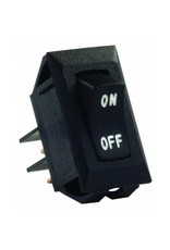 12V WALL SWITCH BLACK LABELED