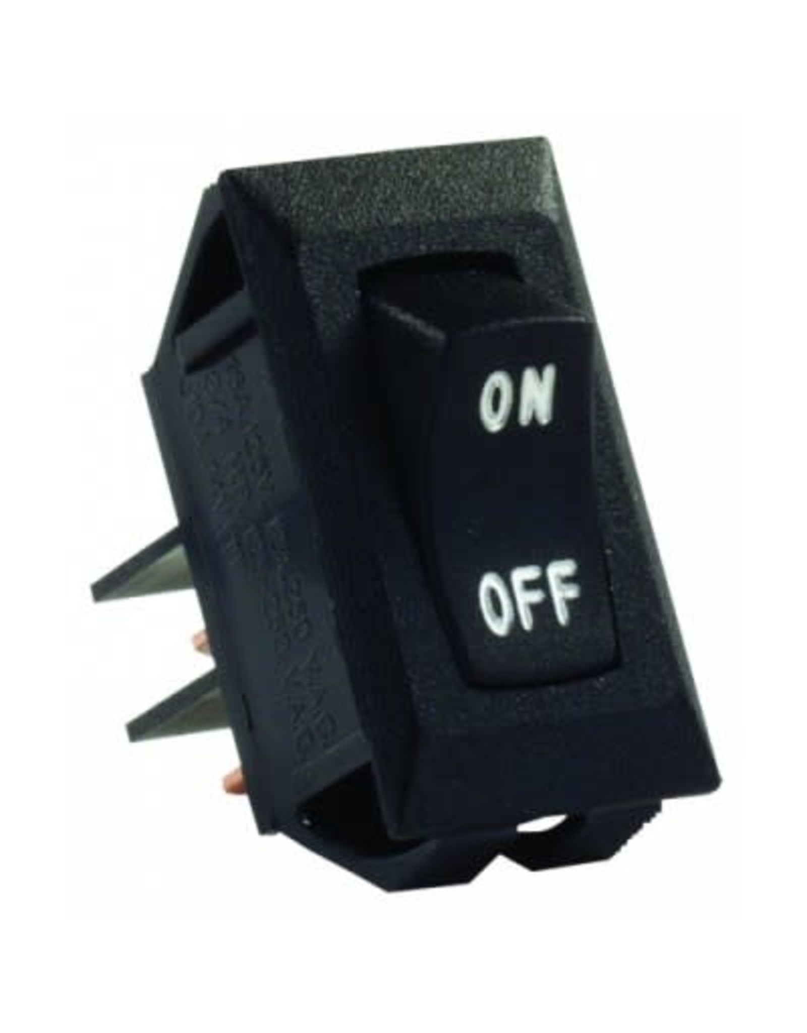 12V WALL SWITCH BLACK LABELED