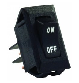 12V WALL SWITCH BLACK LABELED