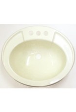 17X20 OVAL LAVY SINK BONE