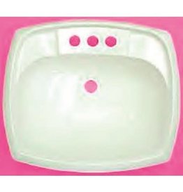 17X20 REC. LAVY SINK BONE