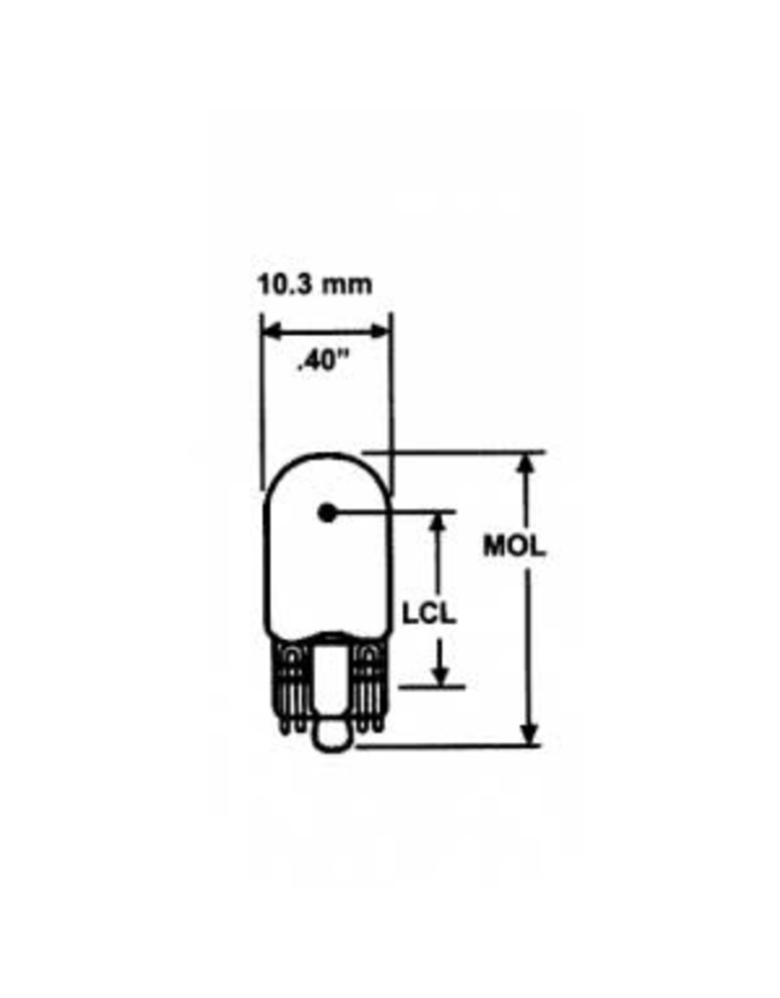 194 BULB CARD OF 2 54751