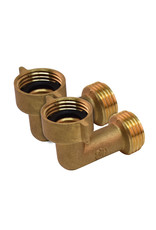 2 Pack Washing 90-Degree Elbow Fittings 3/4 in. FHT x 3/4 in. MHT