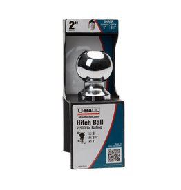 2" Hitch Ball, 3-1/4" Shank Length