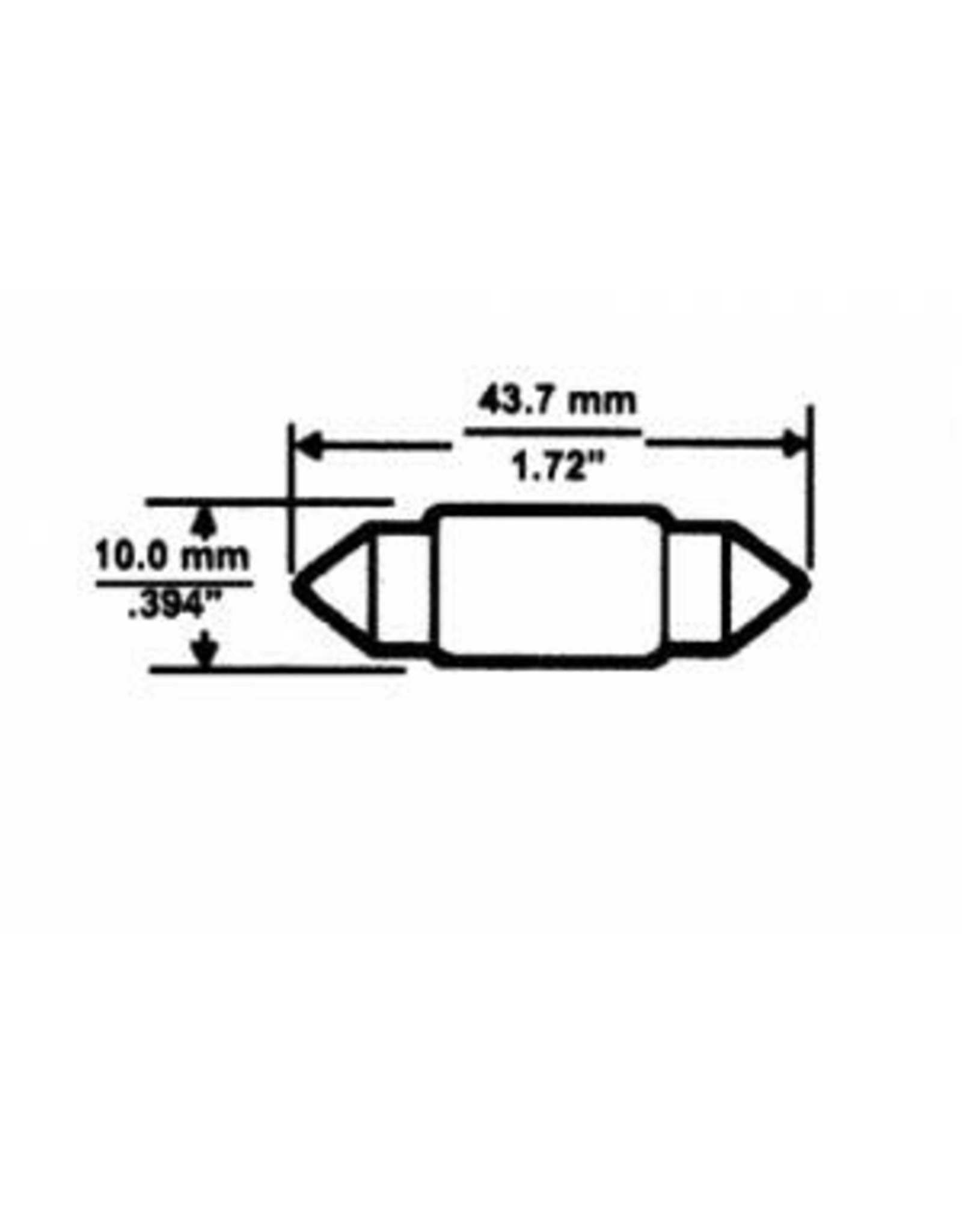 211 BULB CARD OF 2 54755