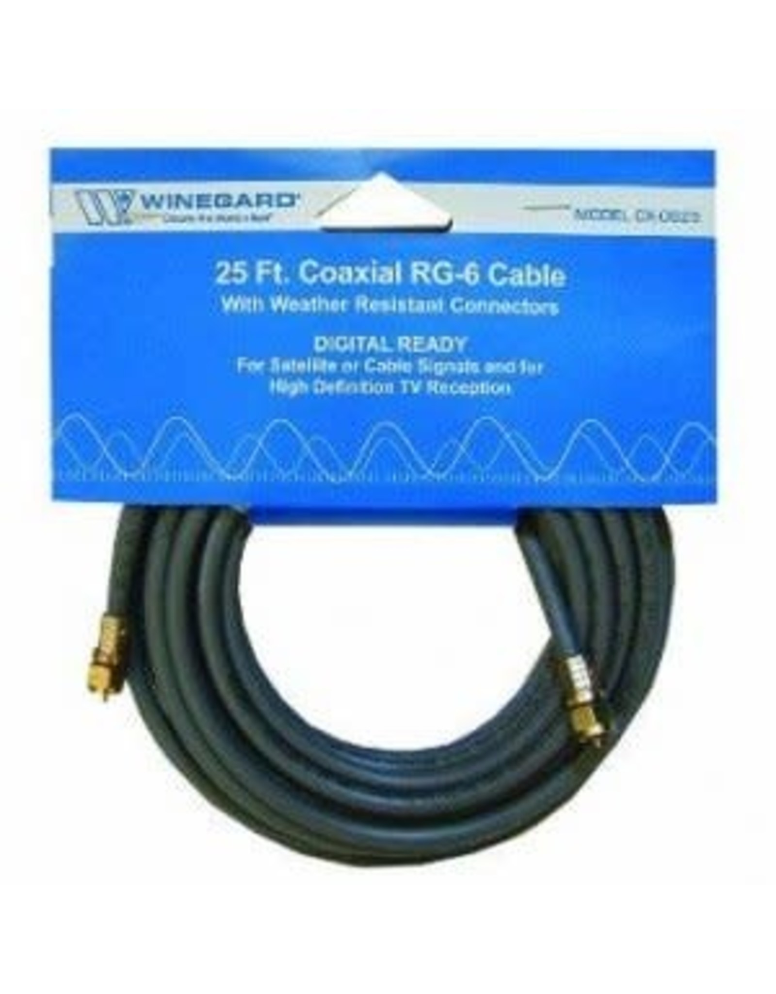25FT RG6 COAXIAL CABLE 64760