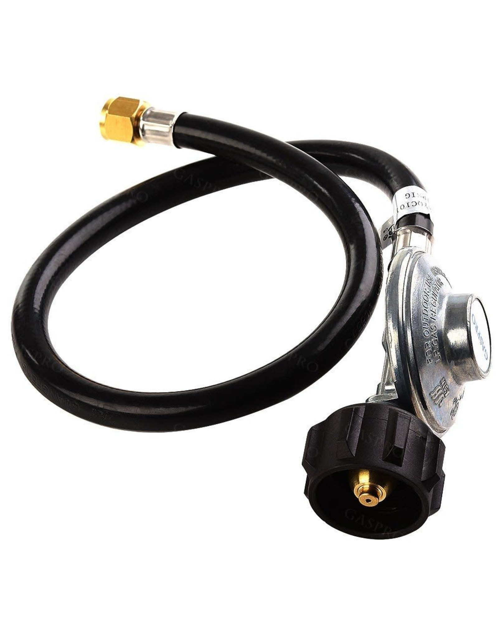 2FT Low Pressure Propane Regulator with CSA Certified LPG Hose