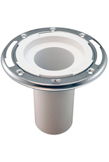 3" Plumbfit PVC Closet Flange with Stainless Steel Ring