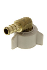 3/8 in. PEX x 1/2 in.  Brass Swivel Elbow