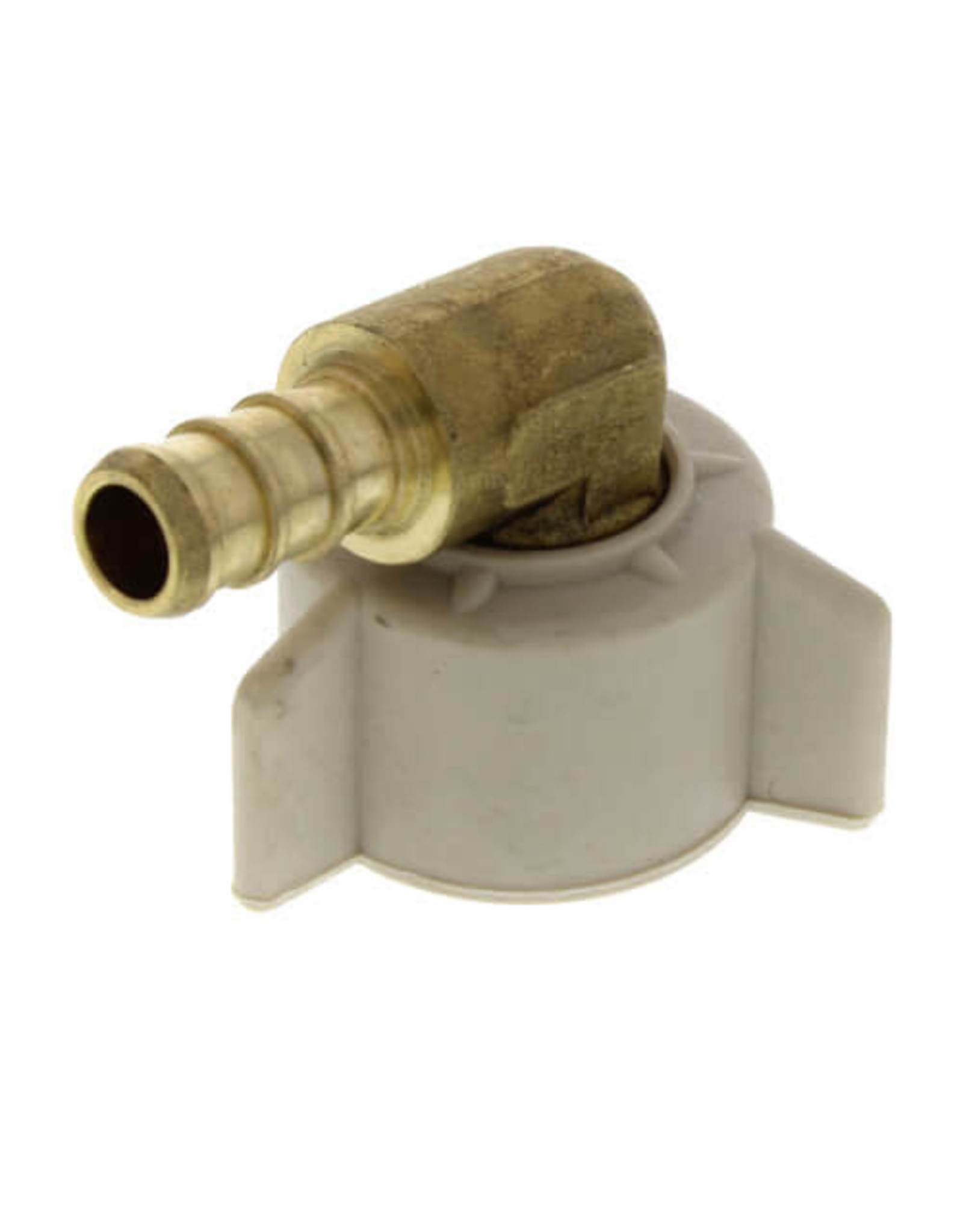 3/8 in. PEX x 1/2 in.  Brass Swivel Elbow