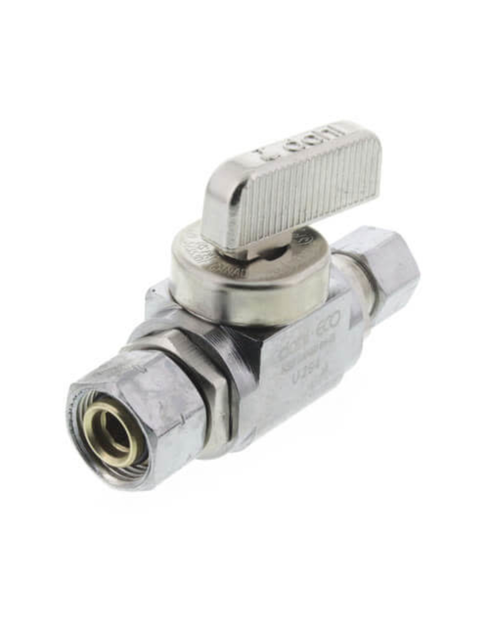 3/8" Female Compression x 1/4" Compression Straight Retrofit Supply Stop