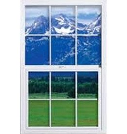 30" X 27" DOUBLE PANE GRID WINDOW