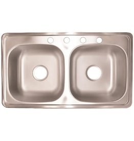 33 X 19 X 8 STAINLESS SINK DEEP