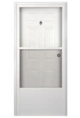 34" x 76" LH RAISED PANEL COMBINATION DOOR