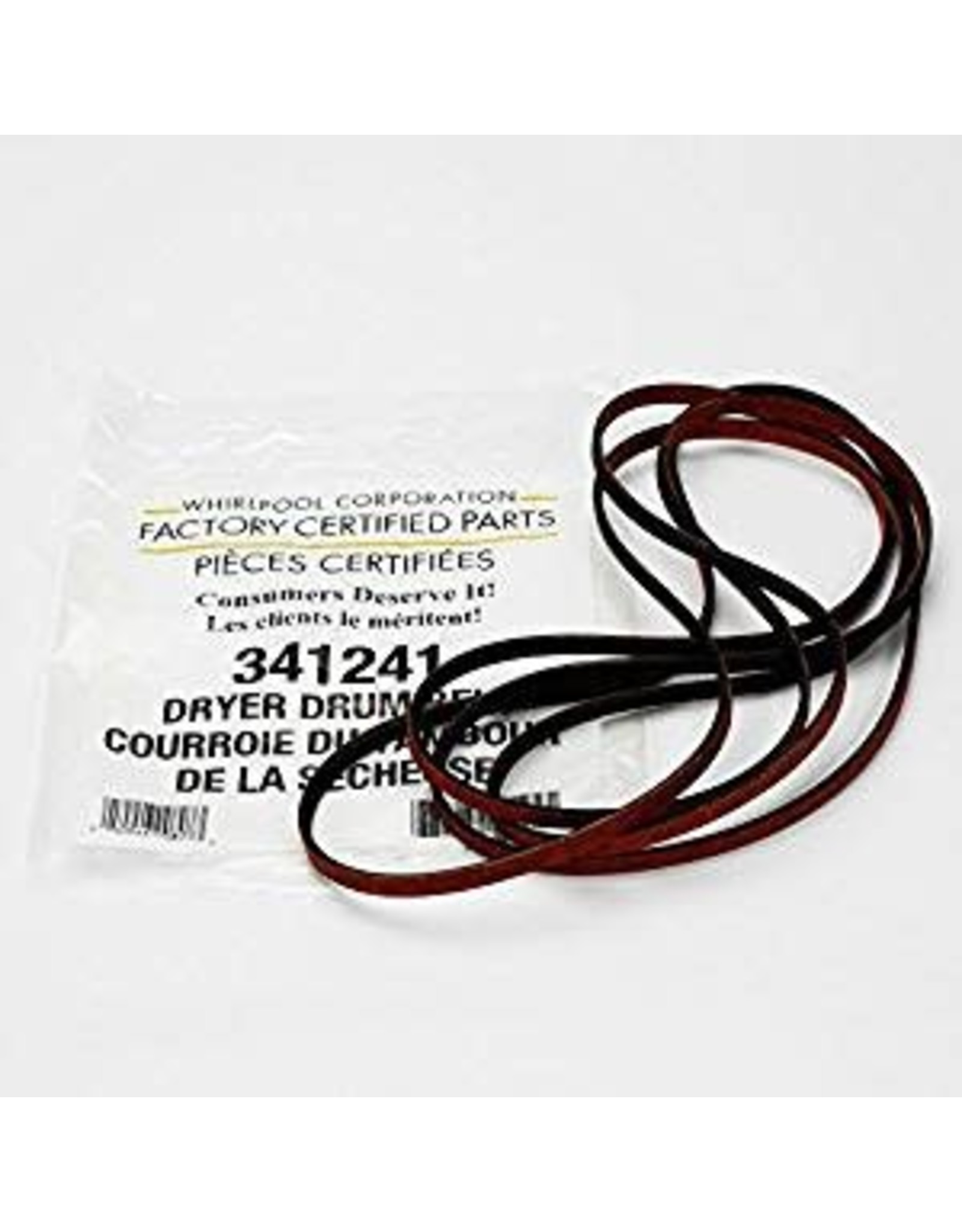 341241 OEM FACTORY ORIGINAL GENUINE DRYER DRUM BELT