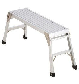 39-1/2 in. x 12 in. x 20-9/16 in. Aluminum Work Platform