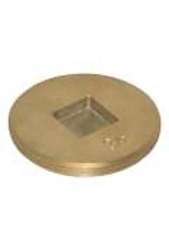 4" BRASS CLEANOUT PLUG