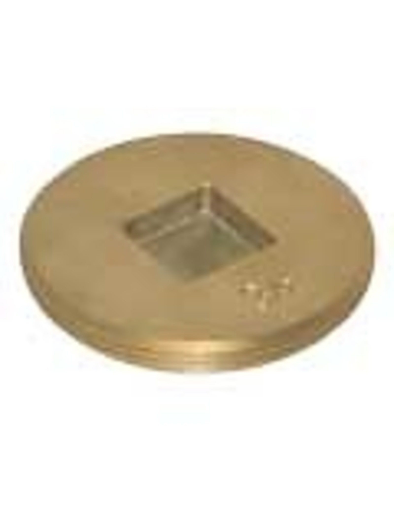 4" BRASS CLEANOUT PLUG