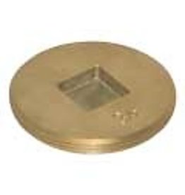4" BRASS CLEANOUT PLUG