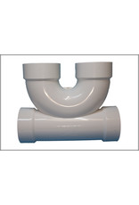 4" PVC/DWV U SHAPED DOUBLE CLEANOUT