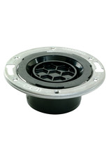 4″ x 3″ Hub Closet Techno Flange with Knockout