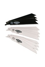 6 In. General Purpose Bi-Metal Reciprocating Saw Blade Assortment, 12 Pack