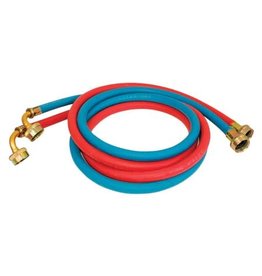 6' WASHING MACHINE CONNECTOR W/90