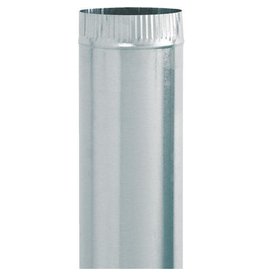 6x24 28 Gauge Galvanized Pipe