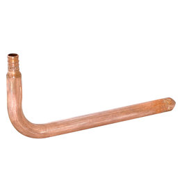 8 in. Crimp PEX Stub-Out Elbow – 1/2 in.