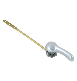 8-1/2″ Brass Arm W/ Chrome Handle, Metal Nut Tank Lever