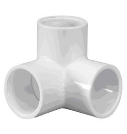 90-Degree PVC Sch 40 Side Outlet Elbow 3/4S X 3/4S X 1/2FIP