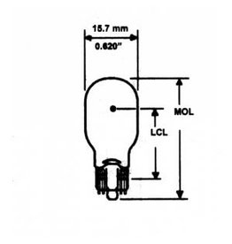 906 BULB CARD OF 2 54763