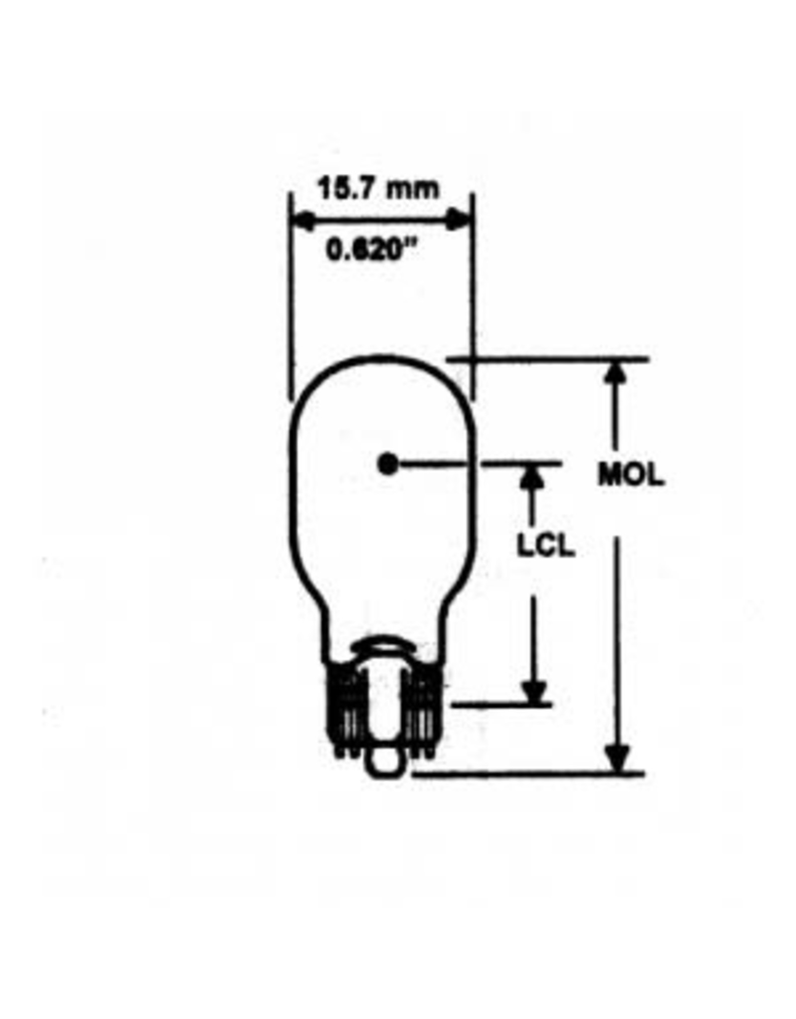 921 BULB CARD OF 2 54769