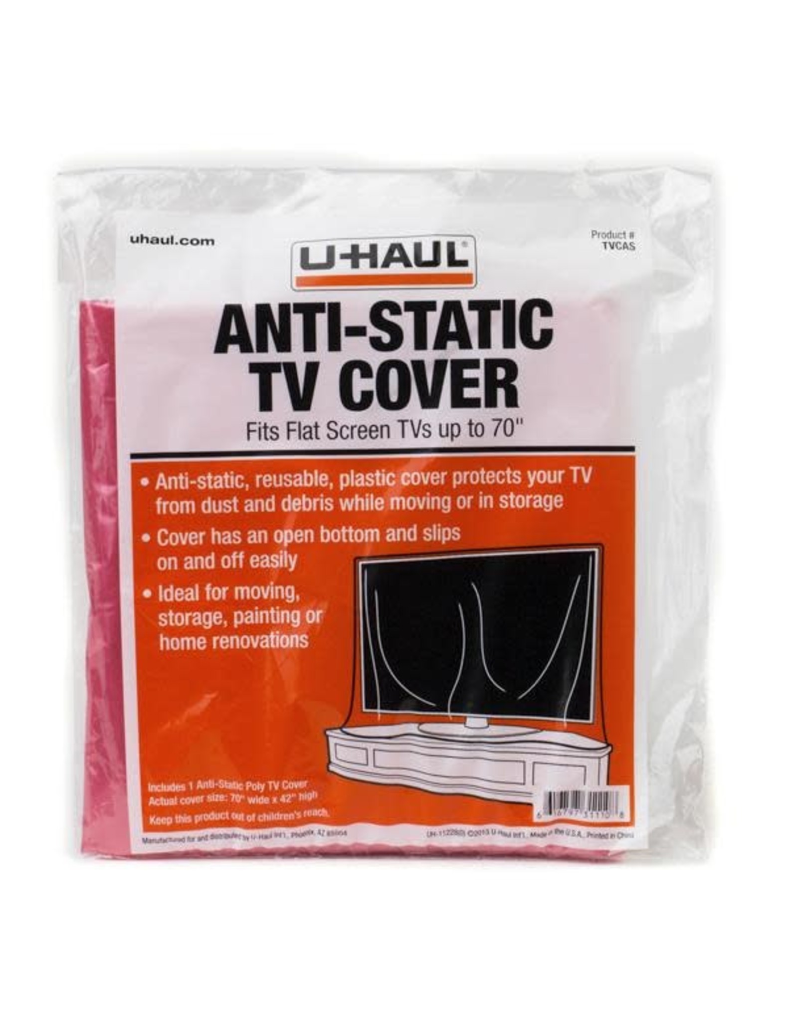 Anti-Static Flat Screen TV Cover