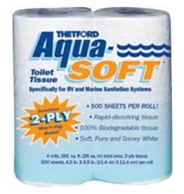AQUA SOFT 2-PLY 4/PK
