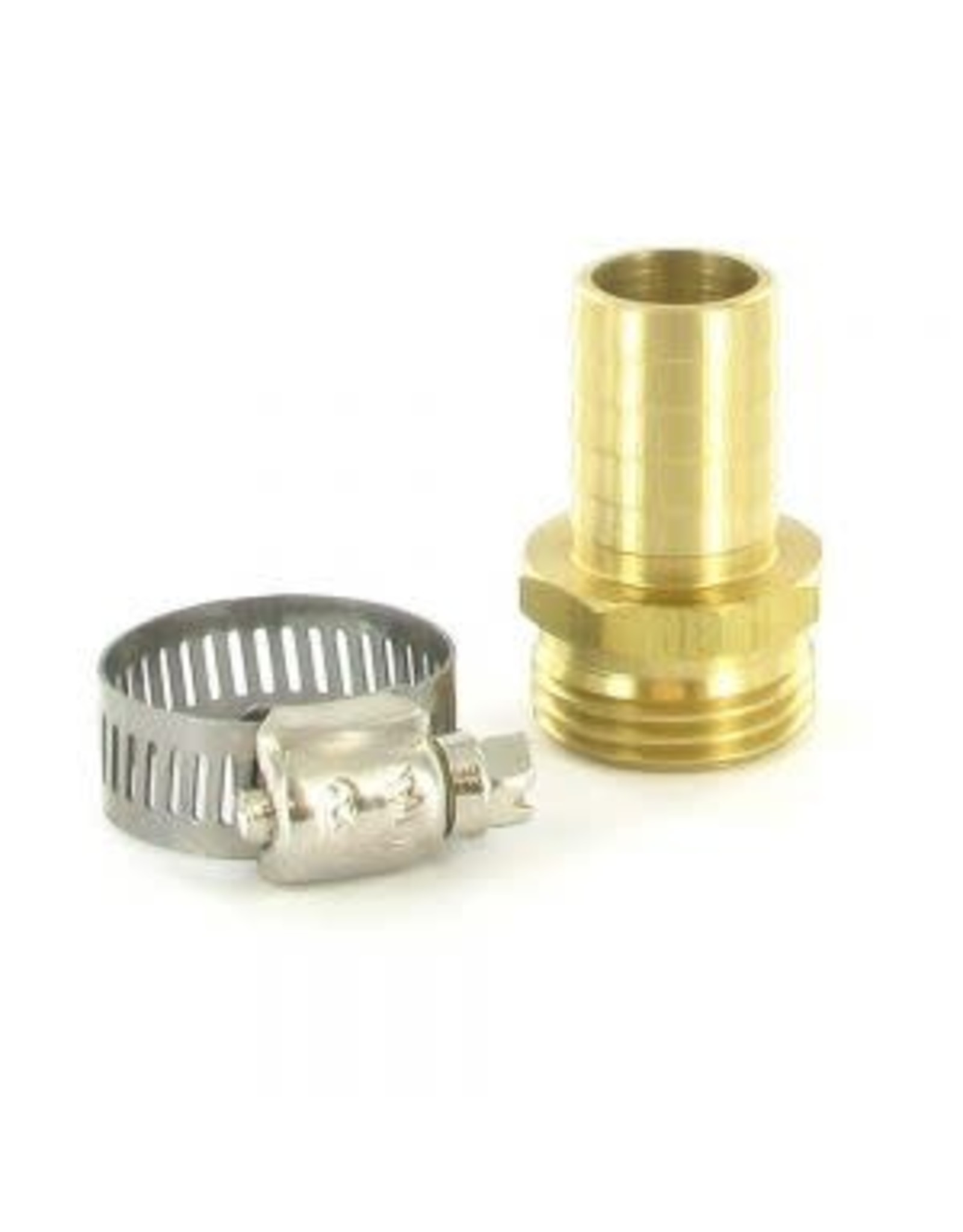 Aqualine Brass Hose Repair Fitting 5/8" MHT