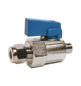 BALL VALVE STRAIGHT 1/8" X 1/4"