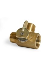 BRASS 3 WAY BY-PASS VALVE ONLY