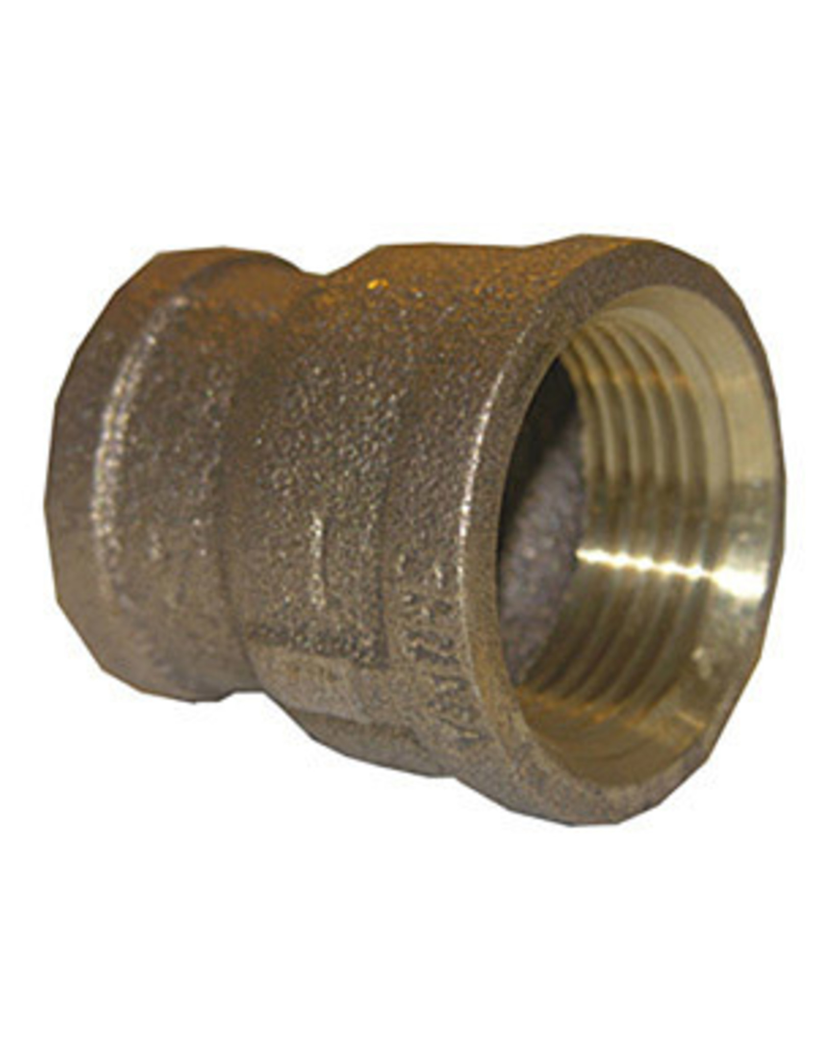 BRASS BELL REDUCER 1/2" X 3/4"