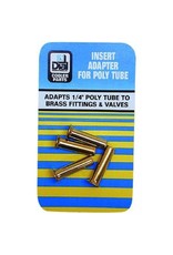 BRASS TUBE INSERT 4 PACK