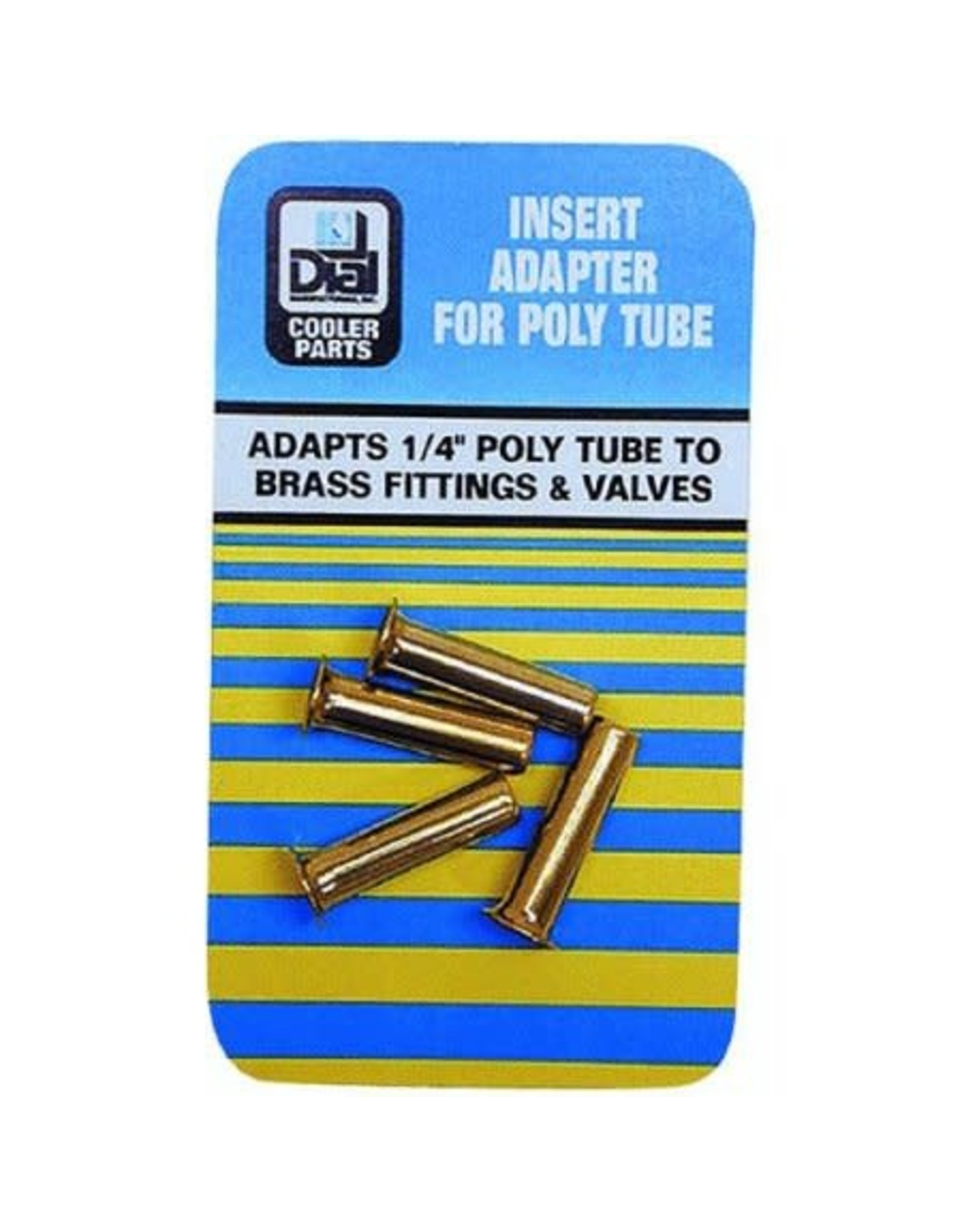 BRASS TUBE INSERT 4 PACK