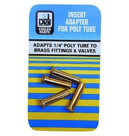 BRASS TUBE INSERT 4 PACK