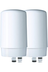 Brita On Tap Faucet Water System Replacement Filters, 2ct, White