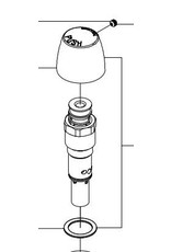 CENTRAL BRASS COLD REPAIR KIT SLOW CLOSE