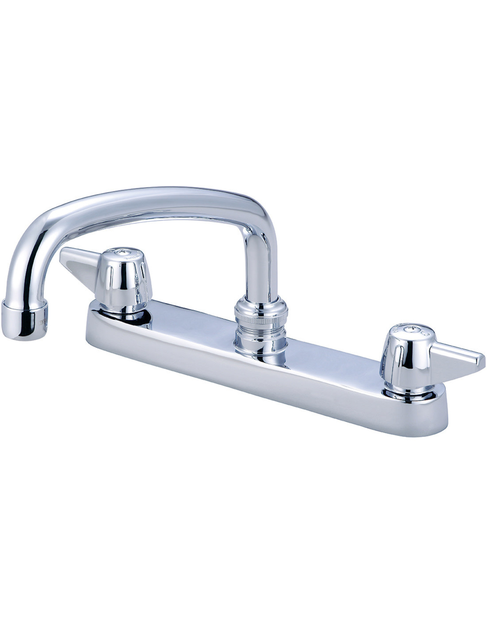 CENTRAL BRASS Two Handle Cast Brass Kitchen Faucet