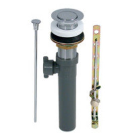 Chrome Metal/Plastic Pop Up with no Overflow