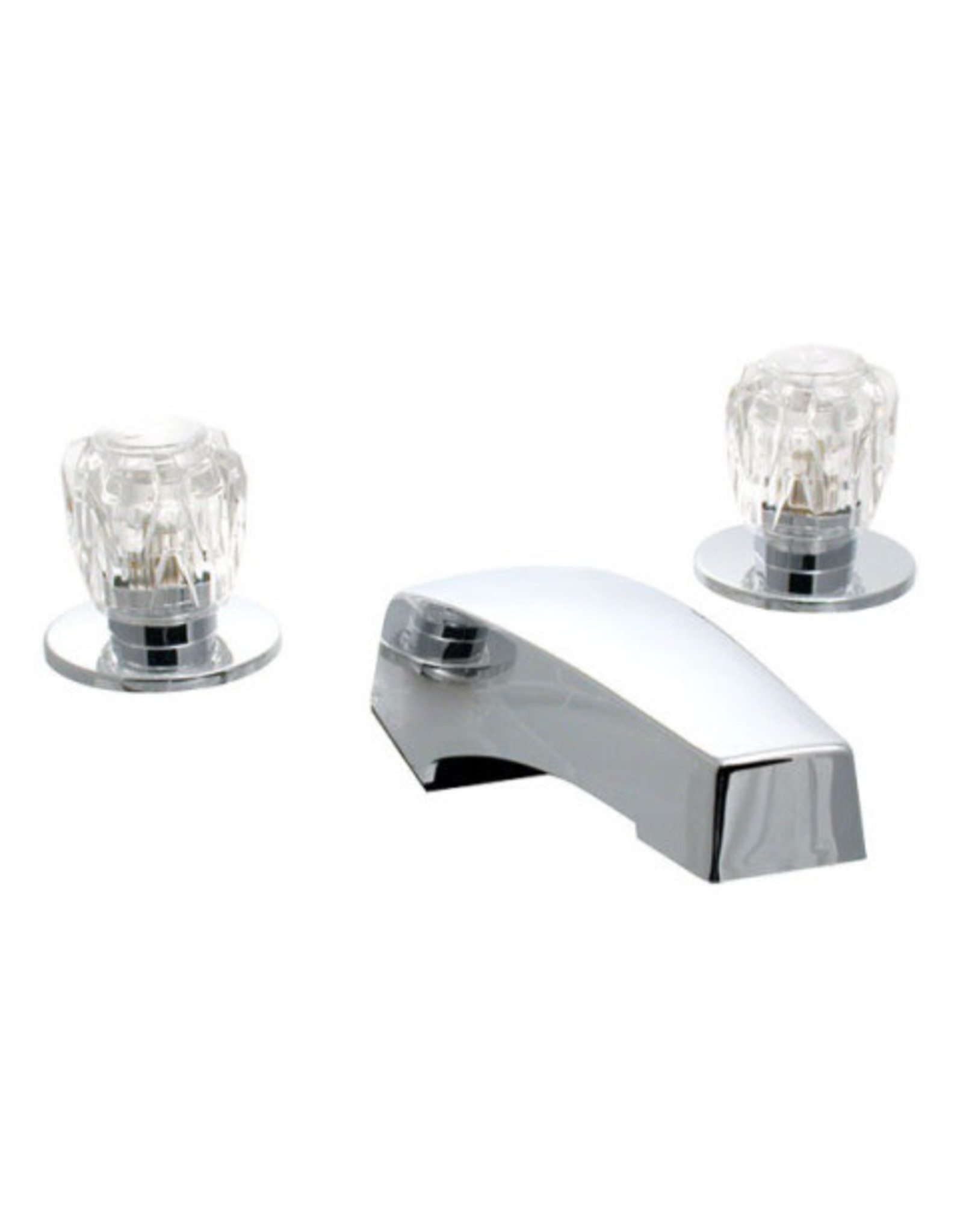 Chrome Two Handle Garden Tub Faucet