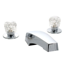 Chrome Two Handle Garden Tub Faucet